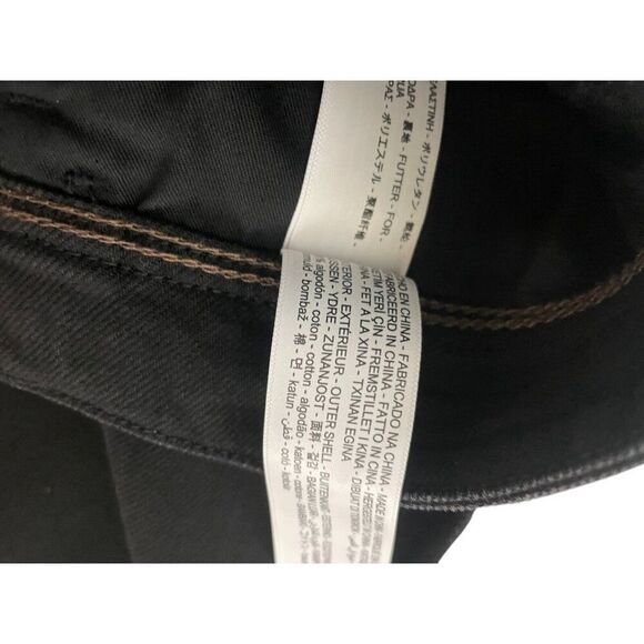 Massimo Dutti Mens Jeans EU 48 US 38 Ankle Slim Fit Denim Black 0034/034 NWT - Picture 8 of 11